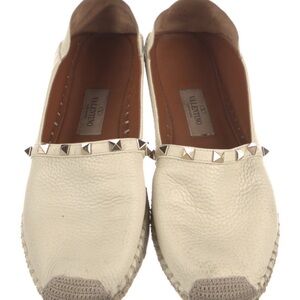 Valentino Women's Cream Espadrille Shoes